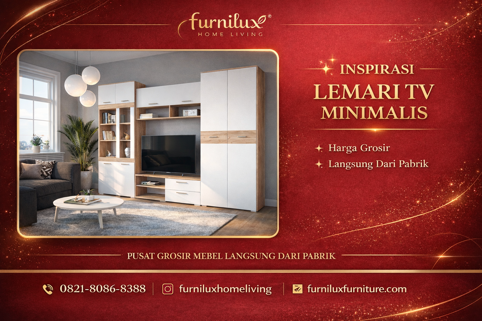 Gambar Inspirasi Lemari Tv Minimalis