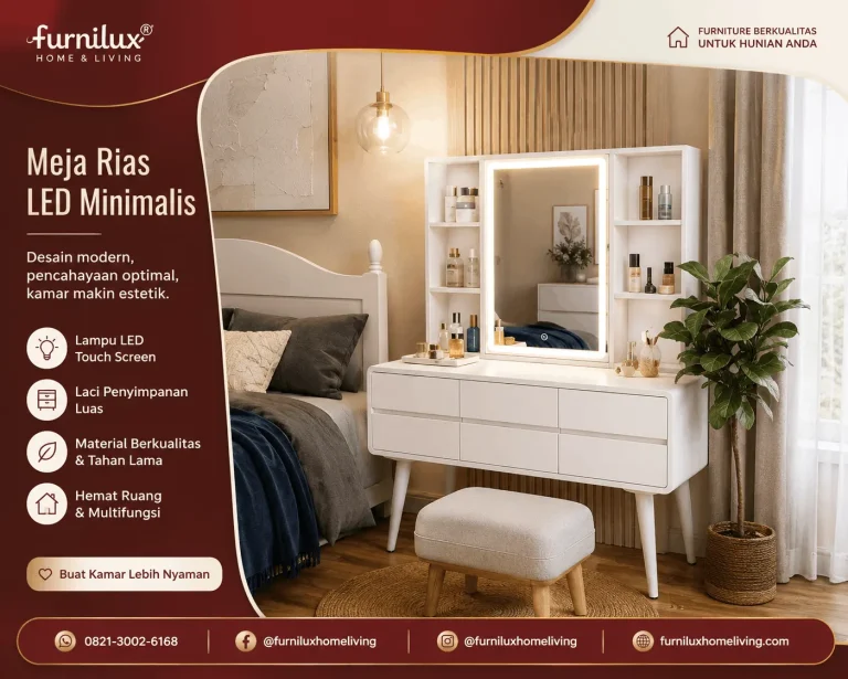 Gambar Meja Rias Led Minimalis