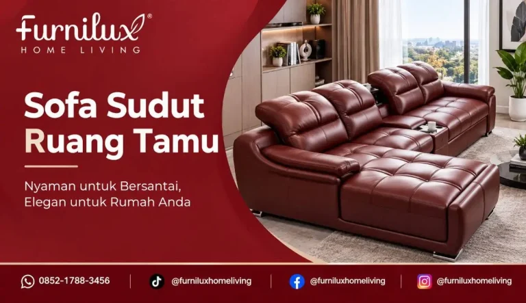 Gambar Sofa Sudut Ruang Tamu