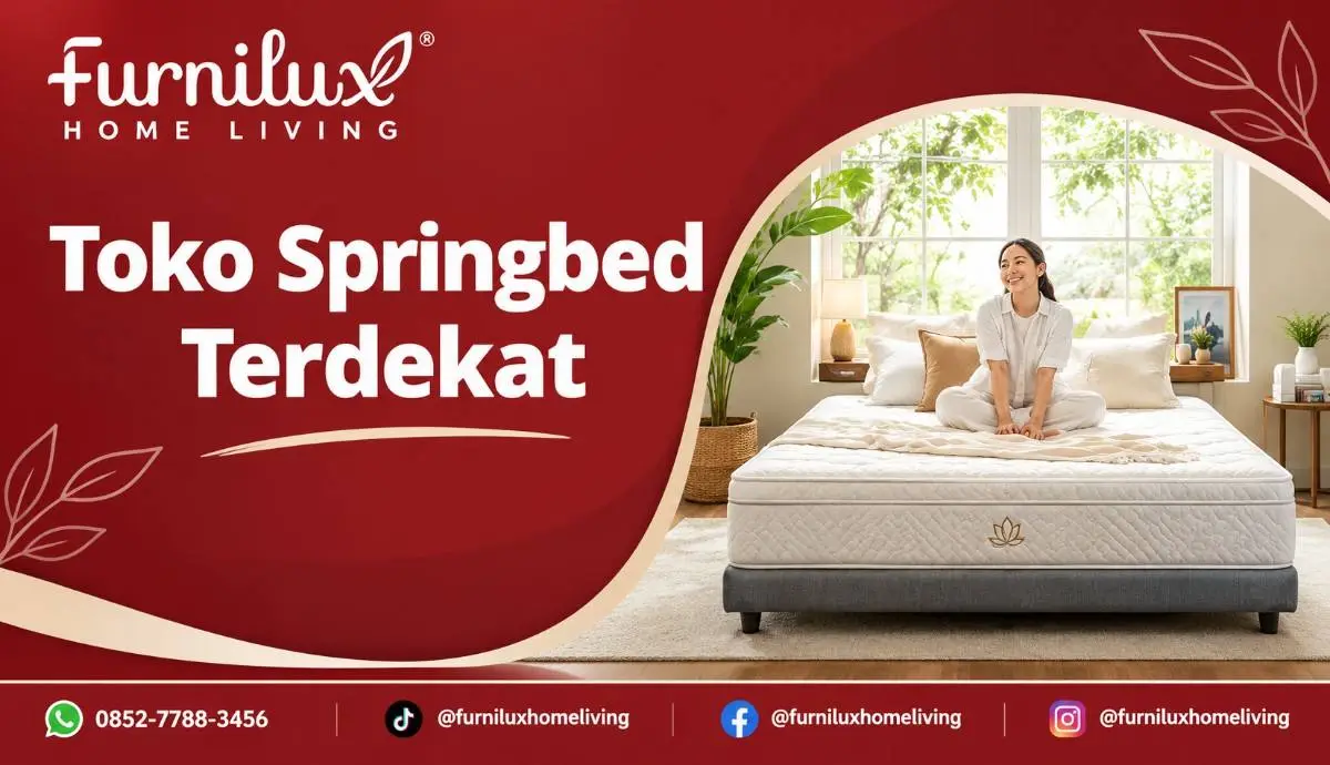 Cari Toko Springbed Terdekat Hanya Di Furnilux Homeliving
